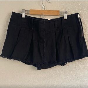 NWOT Free People Heartbreaker Skort Skirt Black size 8